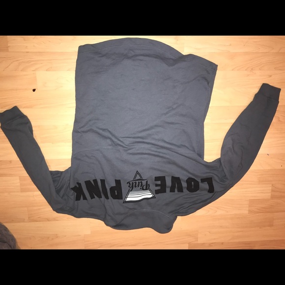 Dark blue Pink Sweatshirt - Picture 4 of 4